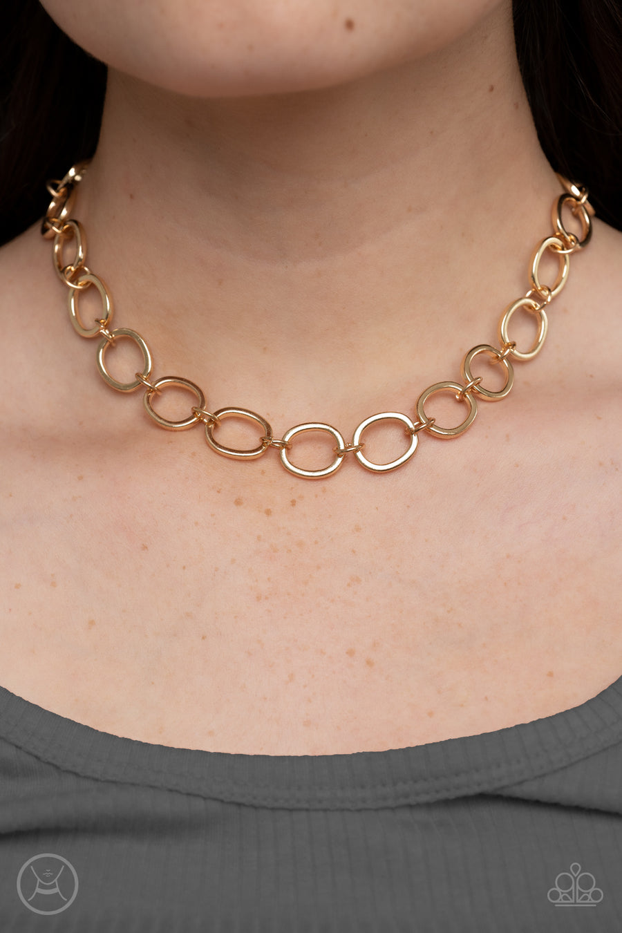 90s Nostalgia - Gold Choker