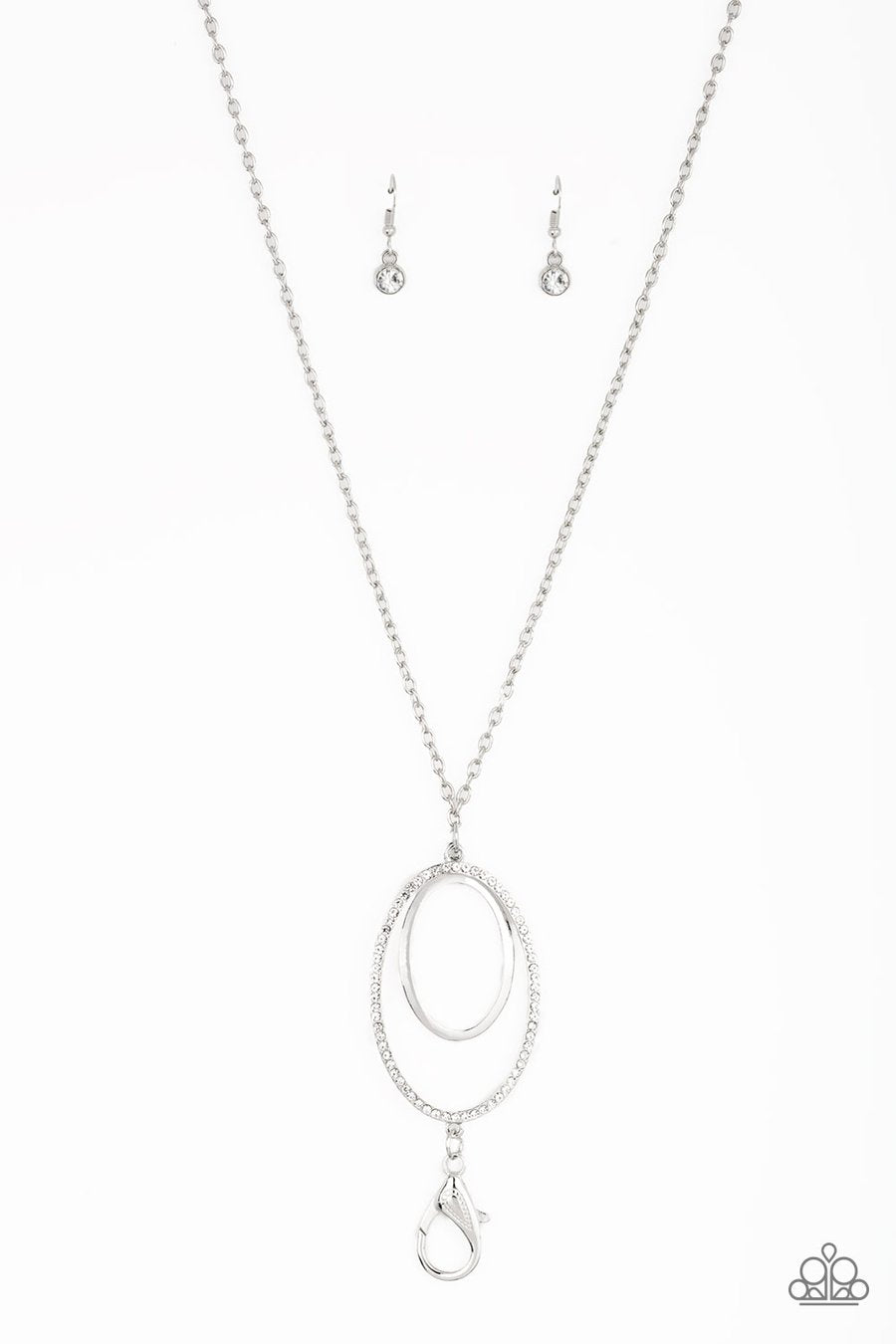 RAGS TO RICHES - SILVER LANYARD NECKLACE