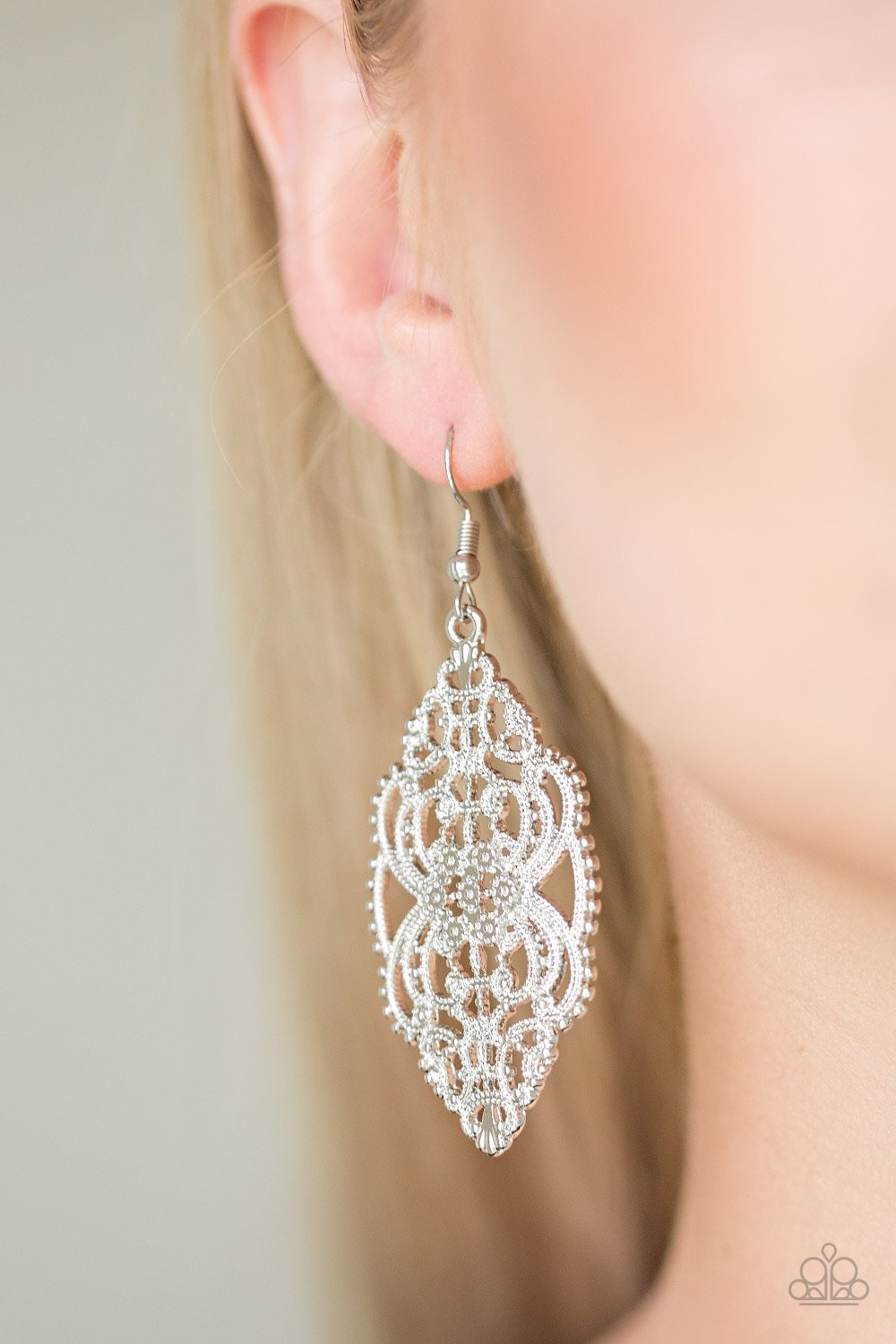 Ornately Ornate - Silver - Filigree Earrings