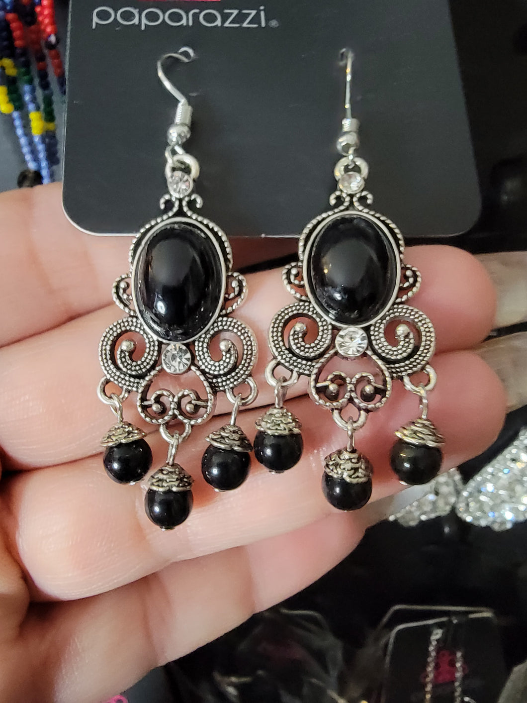 Victorian Black Bead