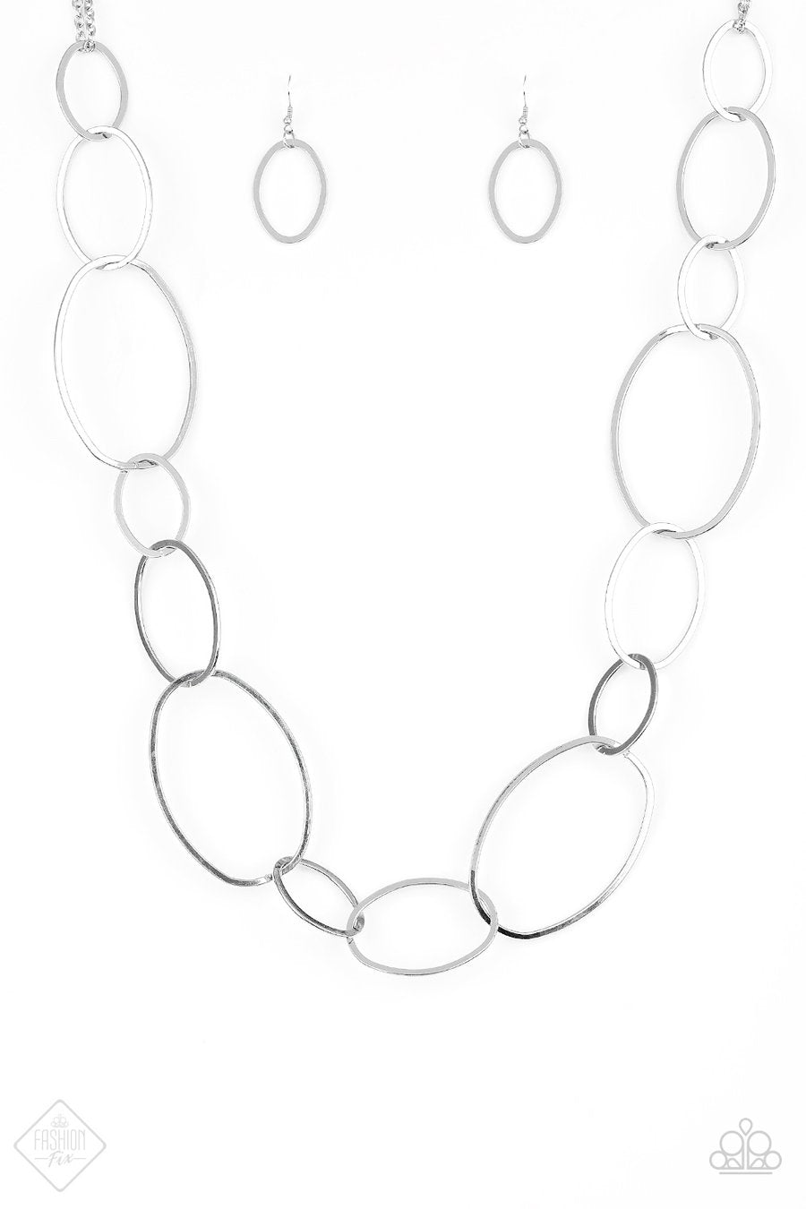 City Circuit Silver Necklace - 