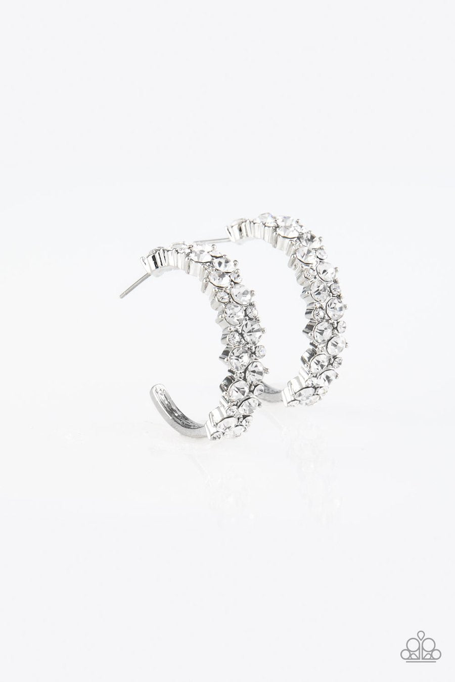 Glitter Galaxy - White ♥ Earrings