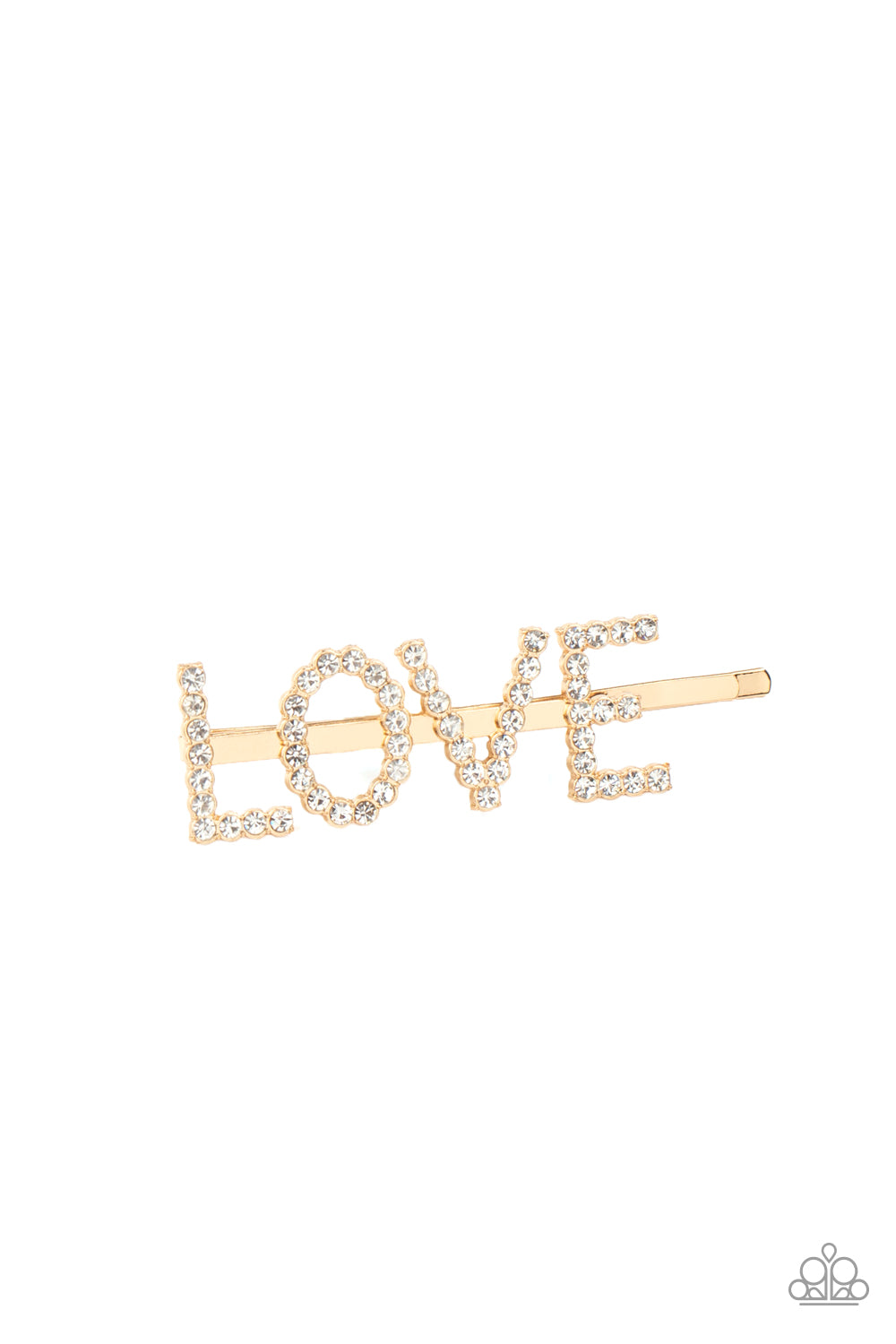 All You Need Is Love - Gold Hair Accessorie