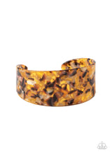 Load image into Gallery viewer, HAUTE Under The Collar - Yellow Acrylic Cuff
