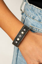 Load image into Gallery viewer, Quarry Quake - Silver - Cuff Bracelet
