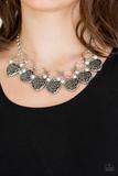 Very Valentine - Silver Necklace - Paparazzi Accessories