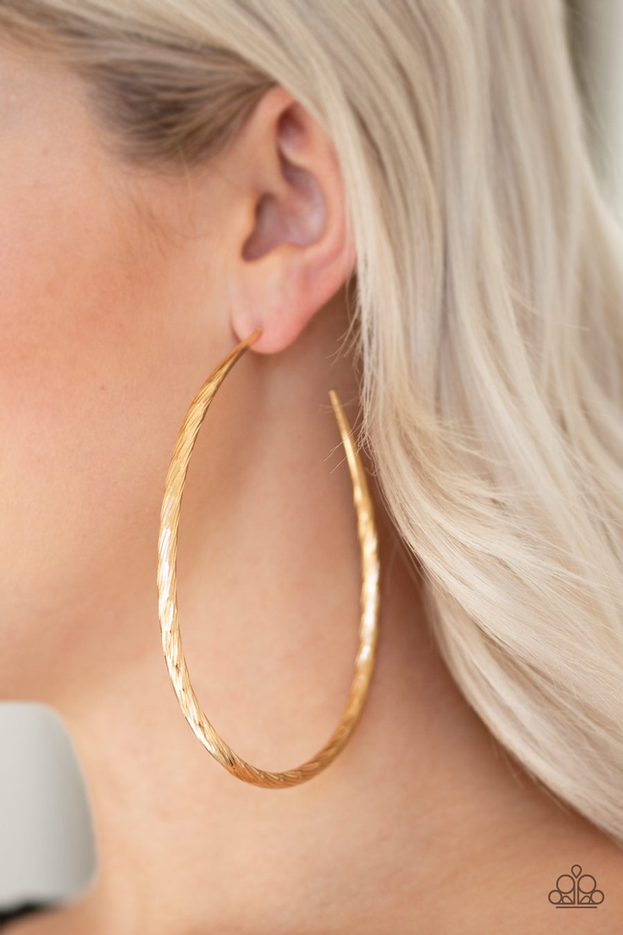 Fleek All Week Gold Hoop Earrings -