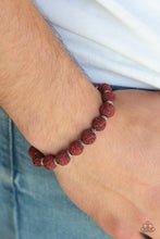 Load image into Gallery viewer, Luck - Red Lava Bracelet 
