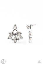 Load image into Gallery viewer, Pre-order Crystal Constellations - Silver Jacket Earrings 
