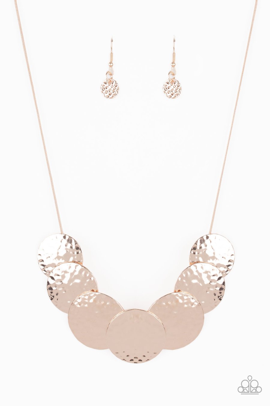 RADIAL Waves - Rose Gold ♥ Necklace