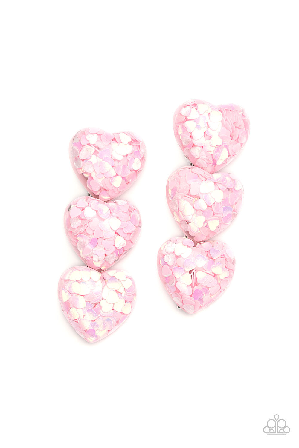 Heart Full of Confetti - Pink Hair Accessorie