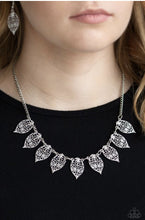 Load image into Gallery viewer, Paparazzi Leafy Lagoon - Silver Necklace
