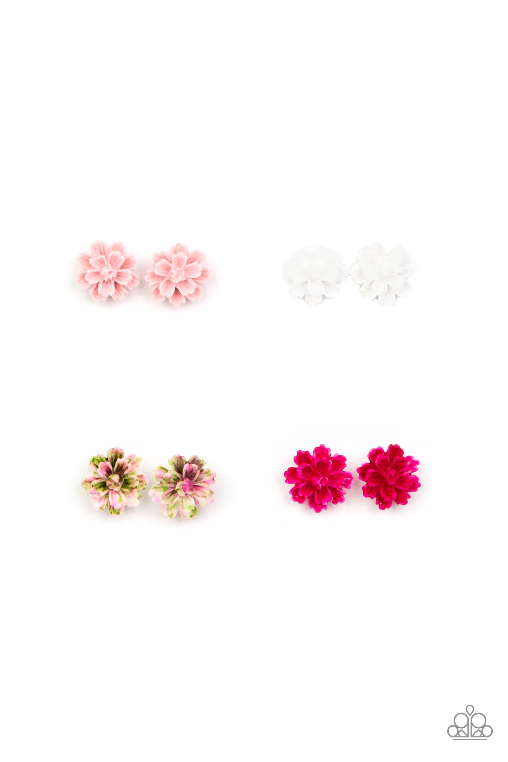 SS Flower Post Earring Kit K5