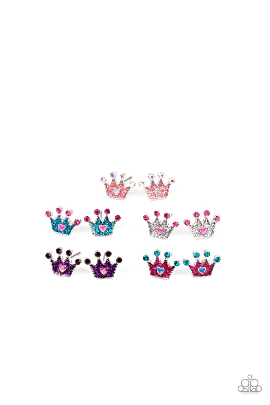 SS Crown Earring Kit K7