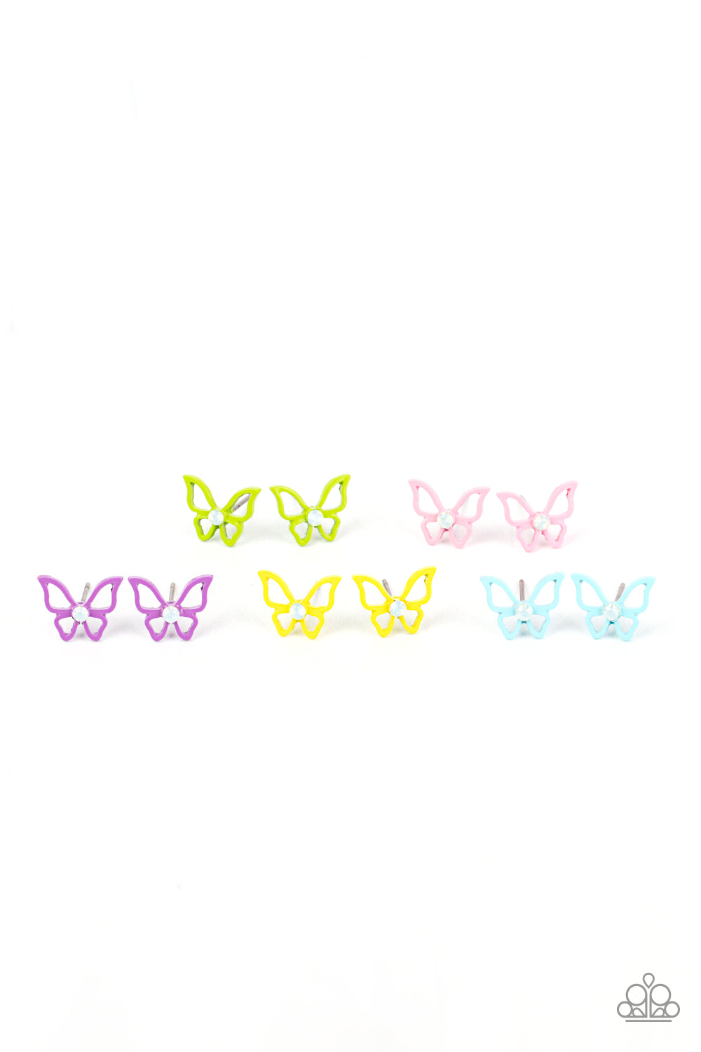 Starlet Shimmer Butterfly Earring Set K5