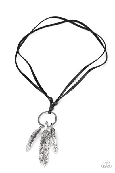 Bird Watcher - Black Urban Necklace