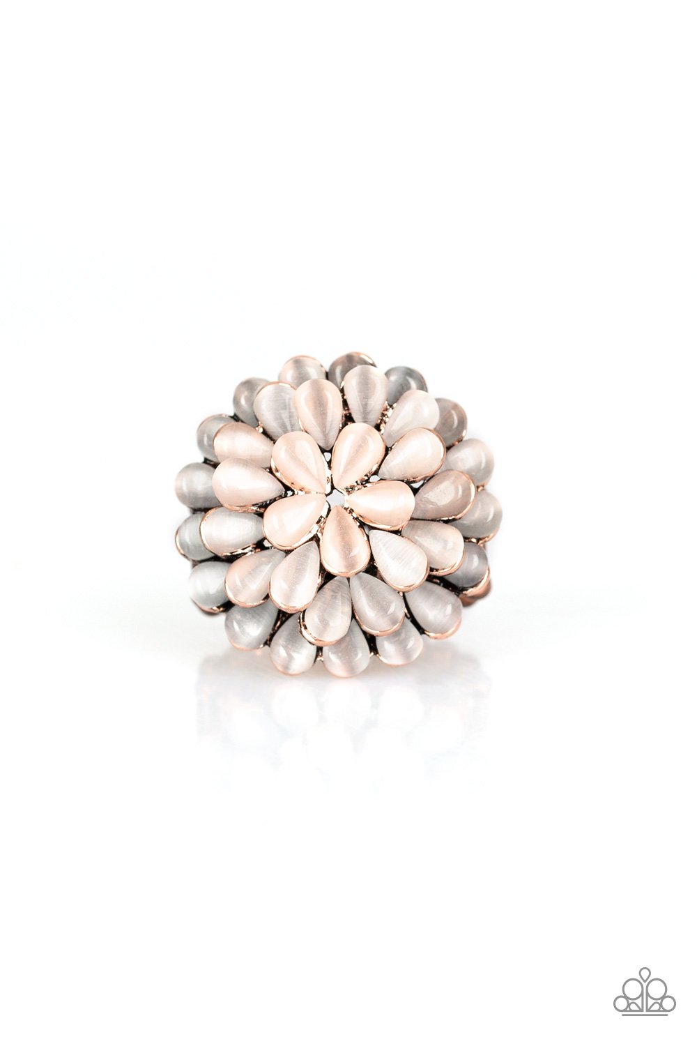 Bloomin Bloomer - copper - Paparazzi ring