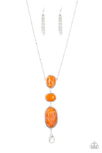 Load image into Gallery viewer, Making An Impact - orange - Paparazzi LANYARD necklace
