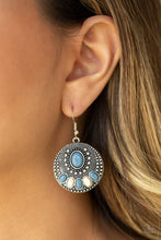 Load image into Gallery viewer, Sandstone Paradise - blue - Paparazzi earrings
