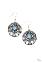 Load image into Gallery viewer, Sandstone Paradise - blue - Paparazzi earrings
