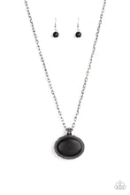 Load image into Gallery viewer, Sedimentary Colors - black - Paparazzi necklace
