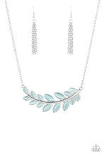 Load image into Gallery viewer, Frosted Foliage - blue - Paparazzi necklace
