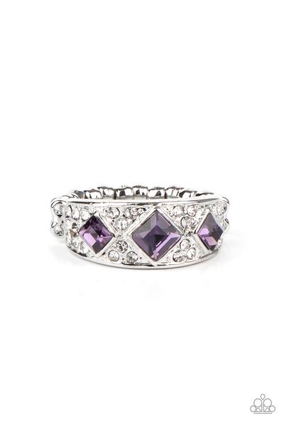 New Age Nouveau - purple - Paparazzi ring